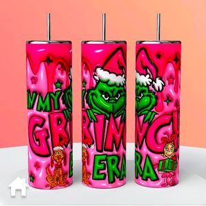 20 oz Tumbler In My Grinch Era